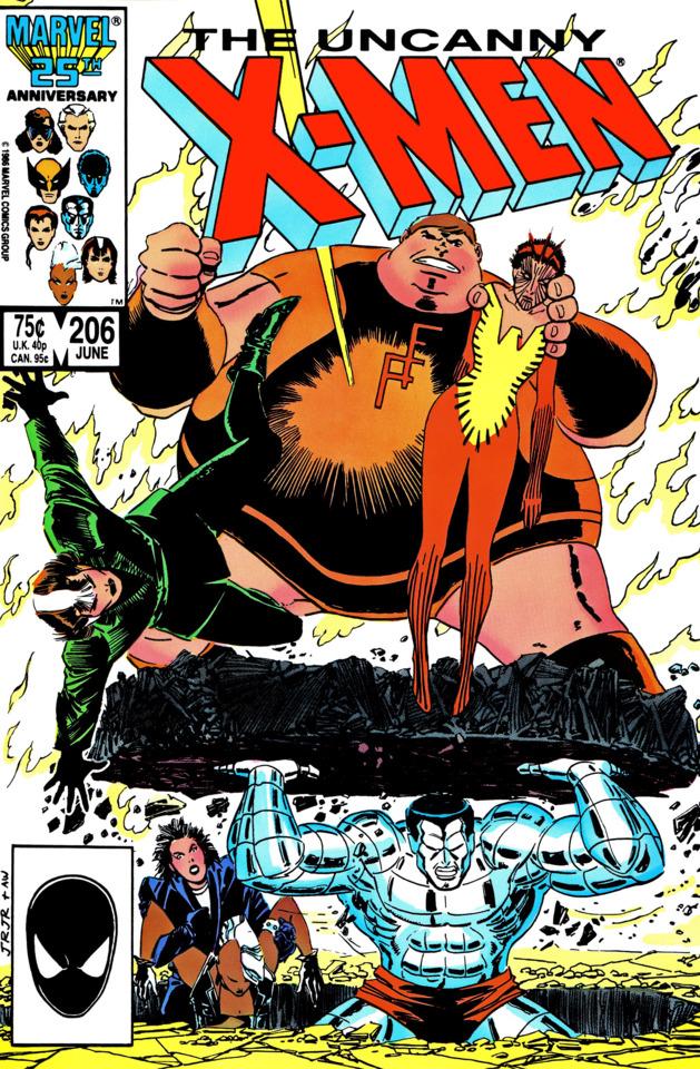 The Uncanny X-Men #206 cover