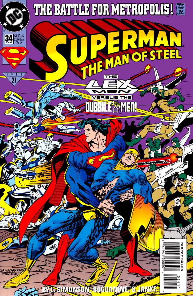 Superman: The Man of Steel #34
