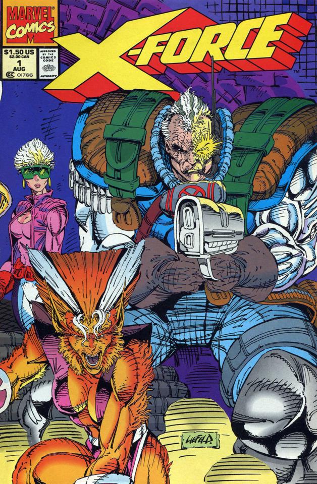 X-Force cover — © Marvel Comics