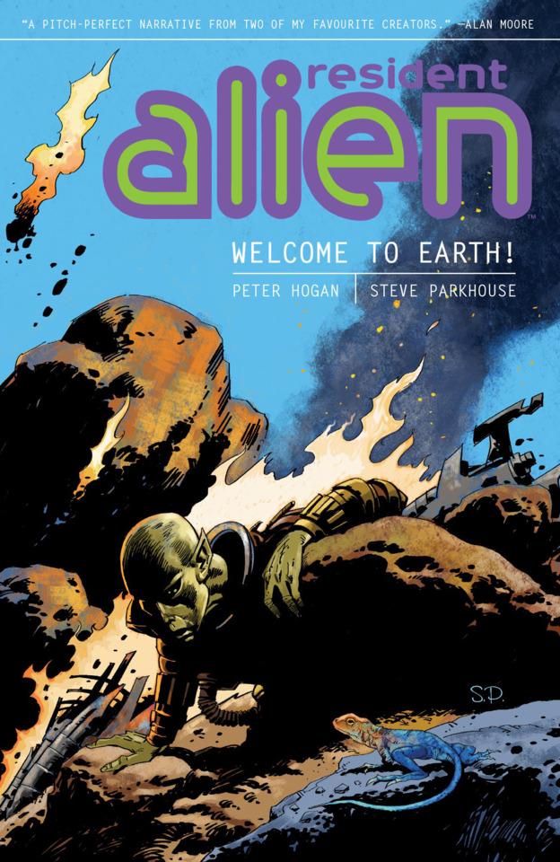 Resident Alien: Welcome to Earth cover — © Dark Horse Comics
