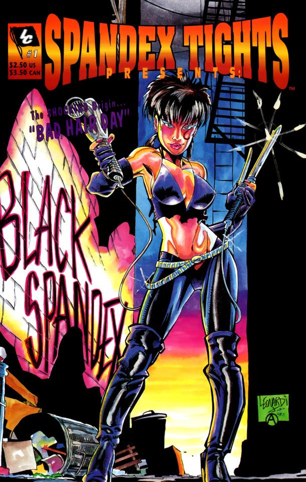 Spandex Tights presents Black Spandex
