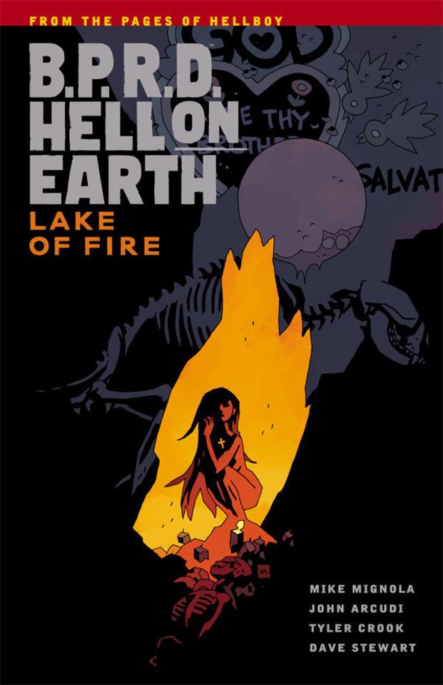B.P.R.D. Hell On Earth: Lake of Fire cover — © Dark Horse Comics