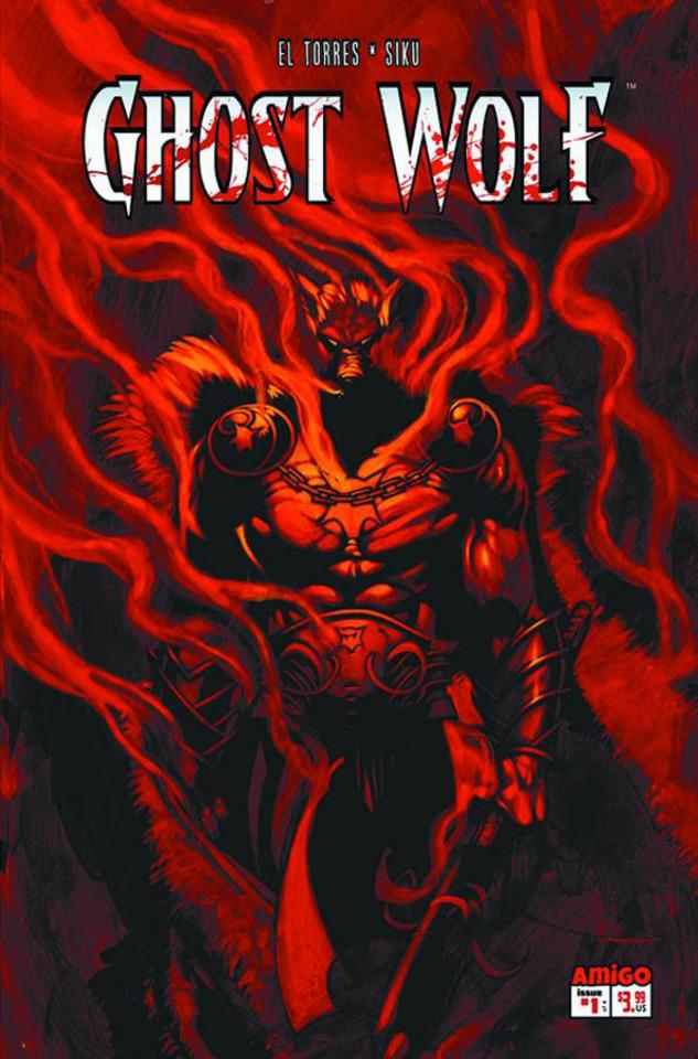 Ghost Wolf cover — © Amigo Comics