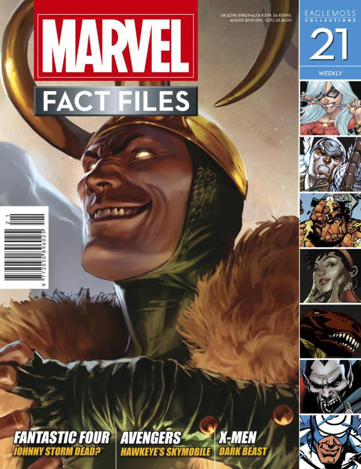 Marvel Fact Files #21