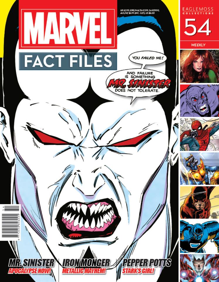 Marvel Fact Files #54