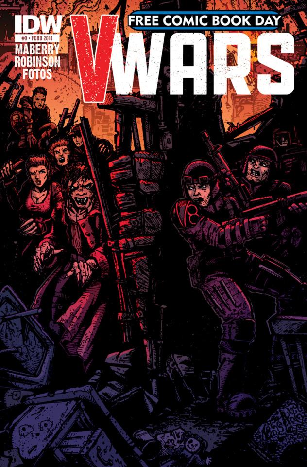 V-Wars FCBD #0 cover