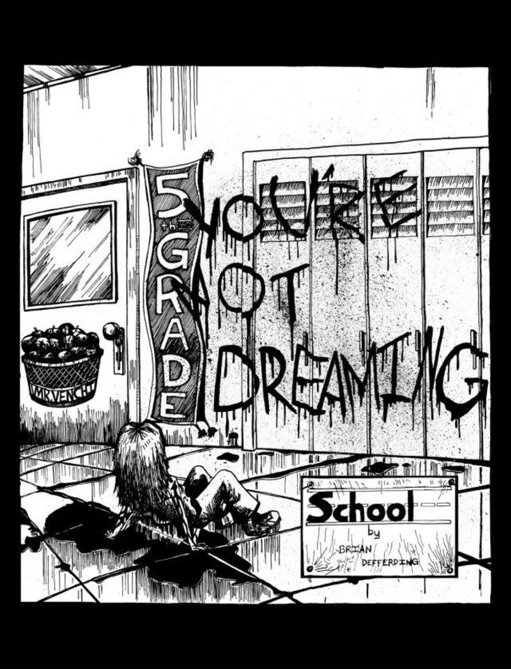 School: A Ghost Story cover — © Deftoons Comics and Illustration