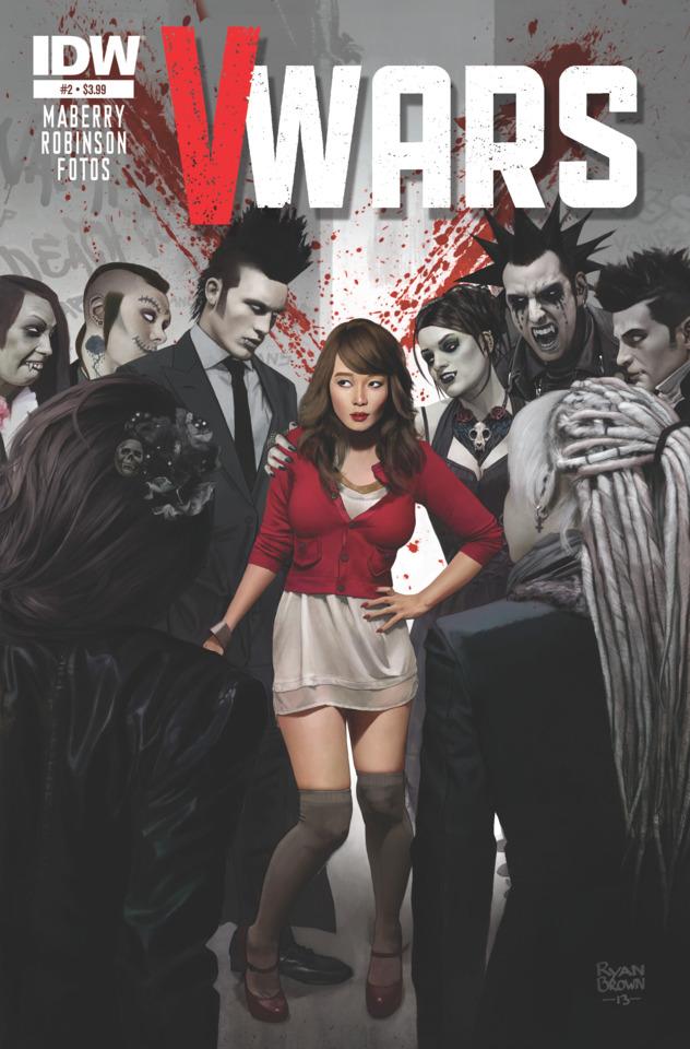 V-Wars #2 cover