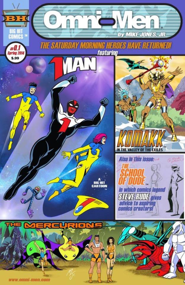 Omni-Men cover — © Big Hit Comics