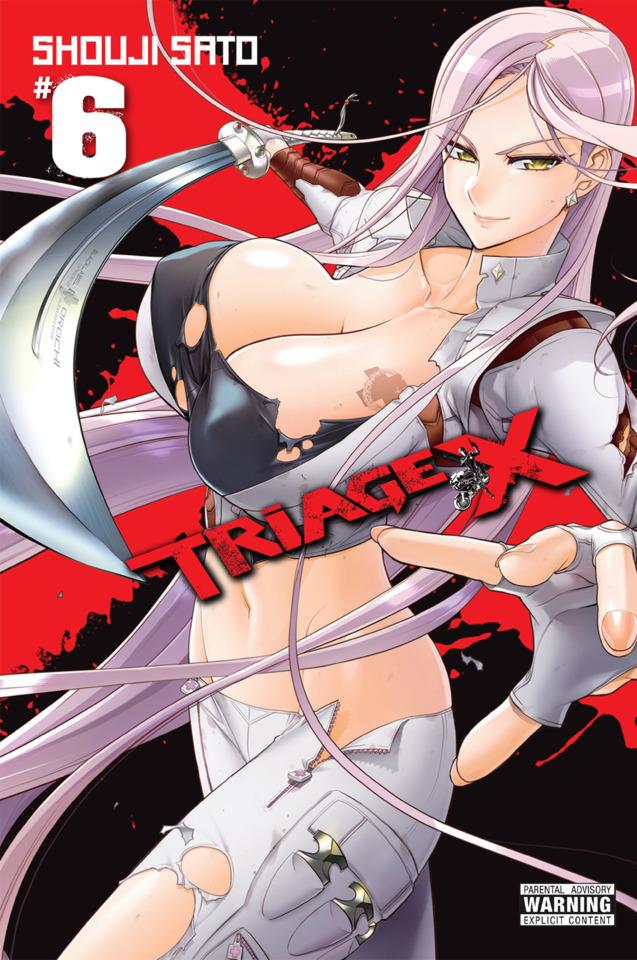 Triage X #6 cover