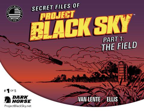 Secret Files of Project Black Sky cover — © Dark Horse Comics