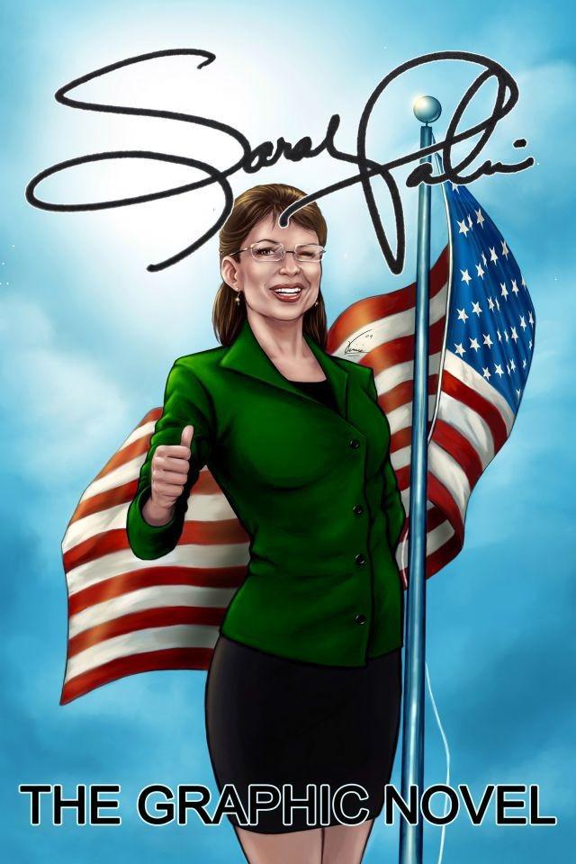 Female Force: Sarah Palin: The Graphic Novel #1 cover