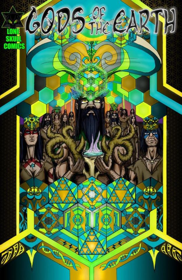 Gods of the Earth cover — © Lone Skull Comics