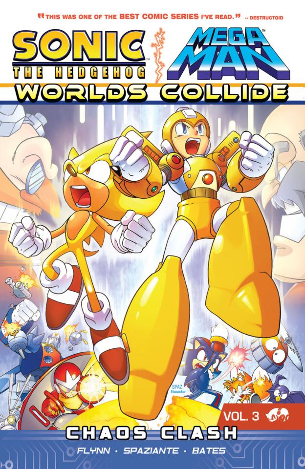 Sonic Mega Man Worlds Collide #3