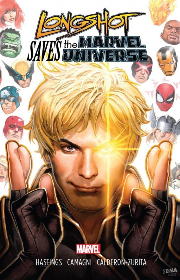 Longshot Saves the Marvel Universe cover — © Marvel