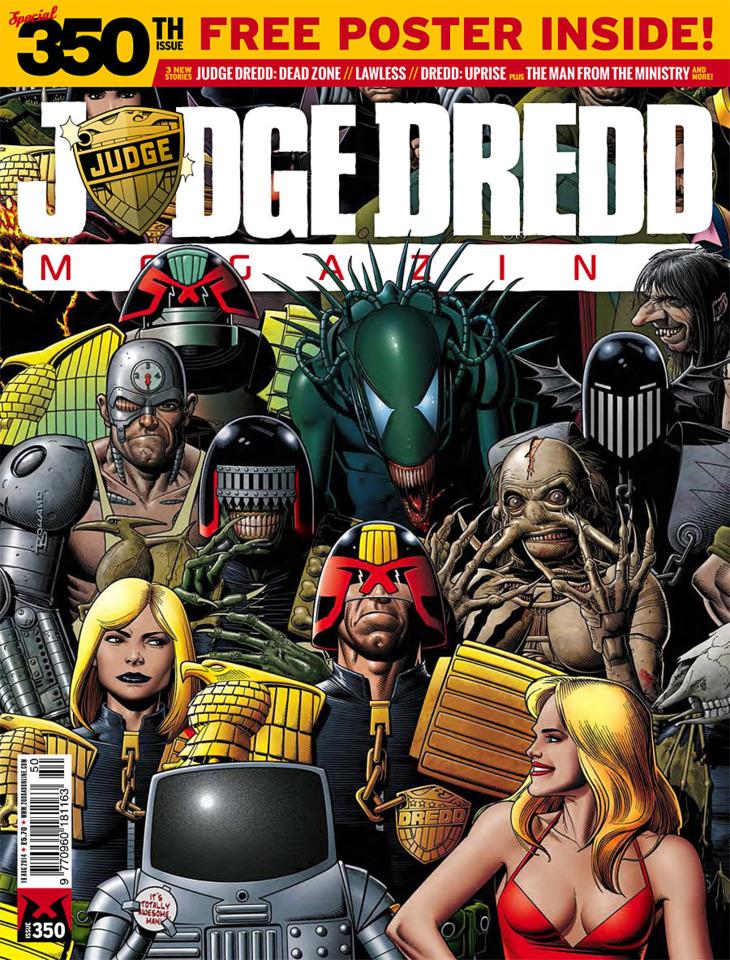 Judge Dredd Megazine 350