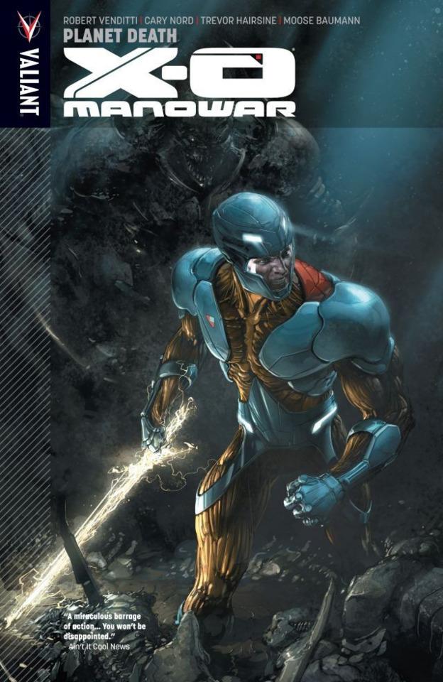 X-O Manowar: Planet Death #1 cover