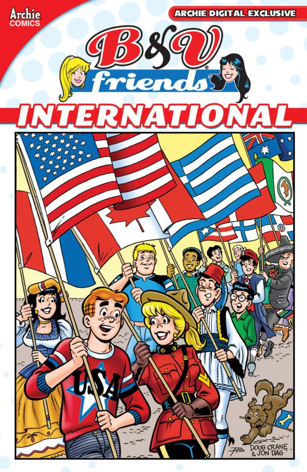 B&V Friends International cover — © Archie Comics