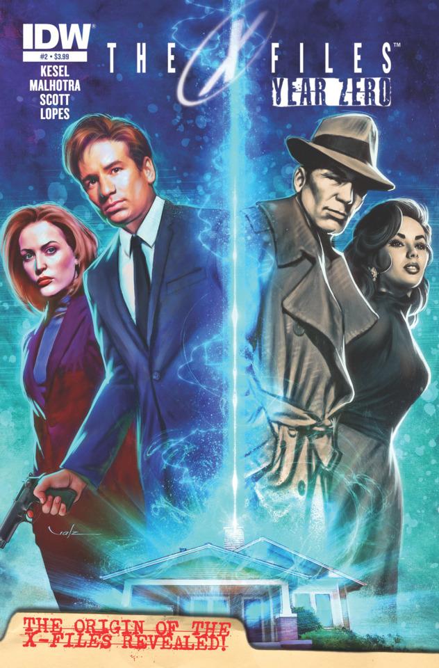 The X-Files: Year Zero #2 cover