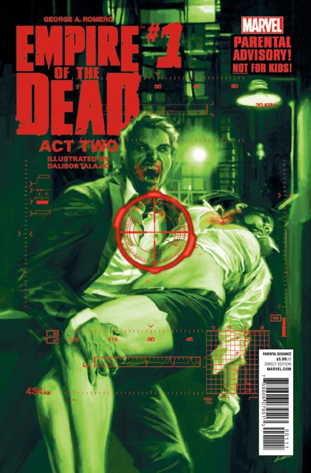 George Romero's Empire of the Dead: Act Two #1 cover