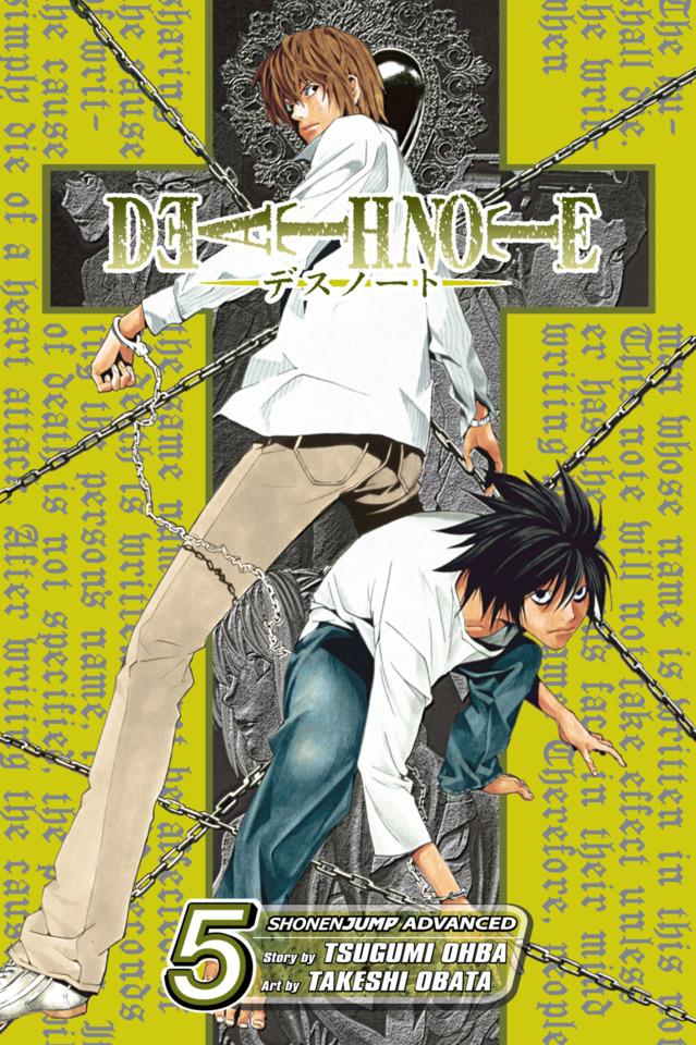 Death Note #5 cover