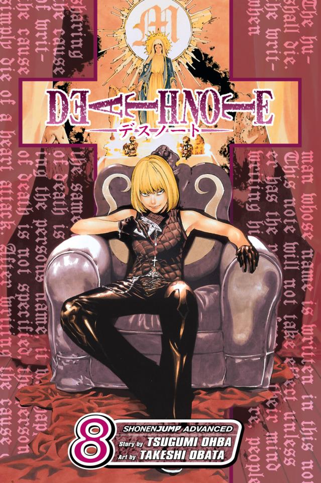 Death Note #8 cover