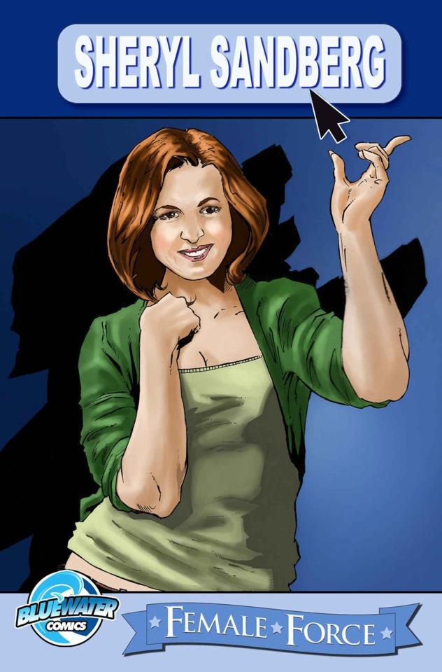 Female Force: Sheryl Sandberg #1 cover