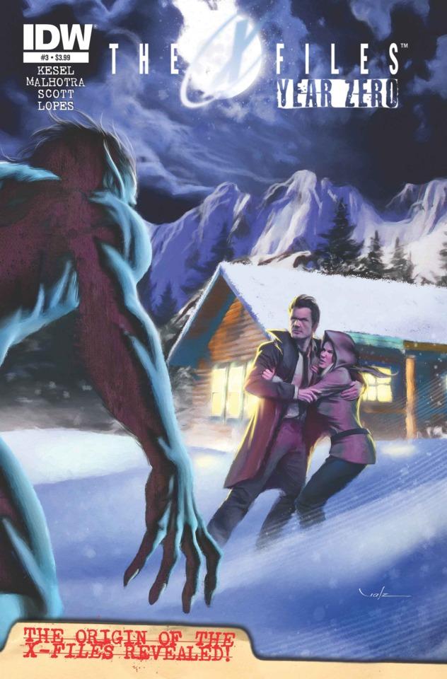 The X-Files: Year Zero #3 cover