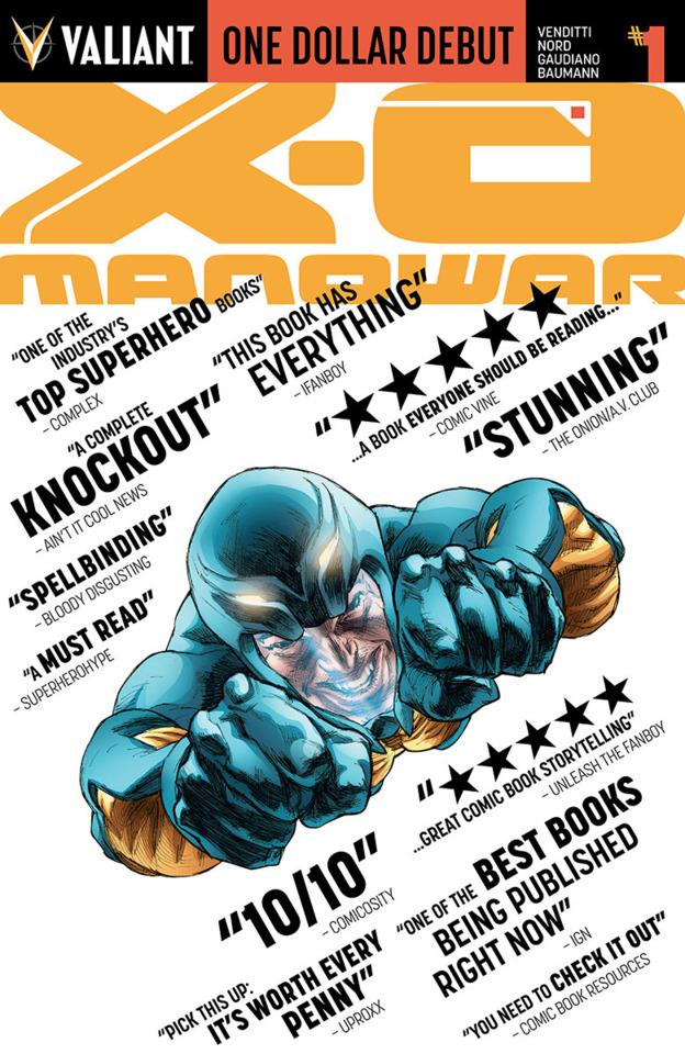 One Dollar Debut: X-O Manowar #1
