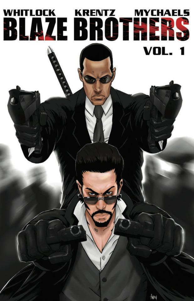 Blaze Brothers cover — © IDW Publishing