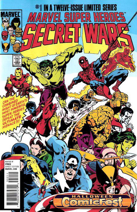 Marvel Super Heroes: Secret Wars #1 - Halloween ComicFest cover — © Marvel