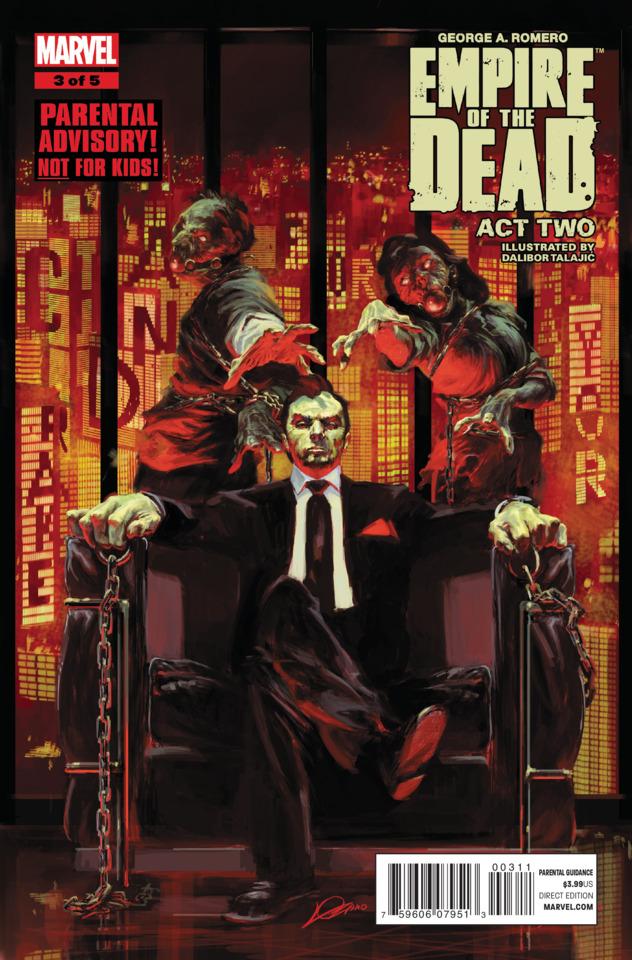 George Romero's Empire of the Dead: Act Two #3 cover