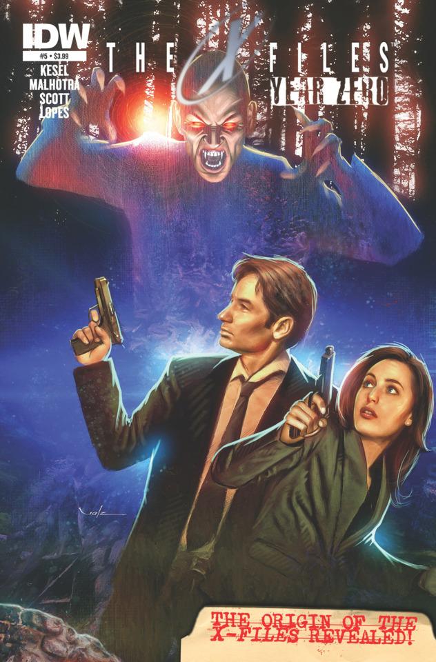 The X-Files: Year Zero #5 cover