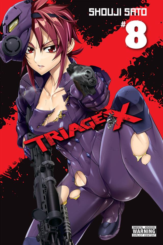 Triage X #8 cover