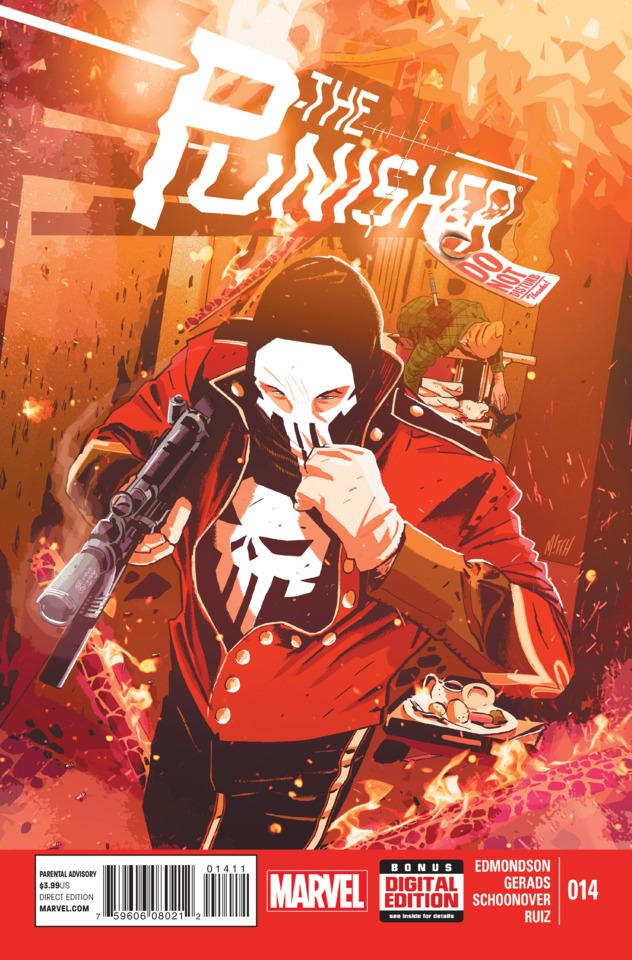 The Punisher #14 cover