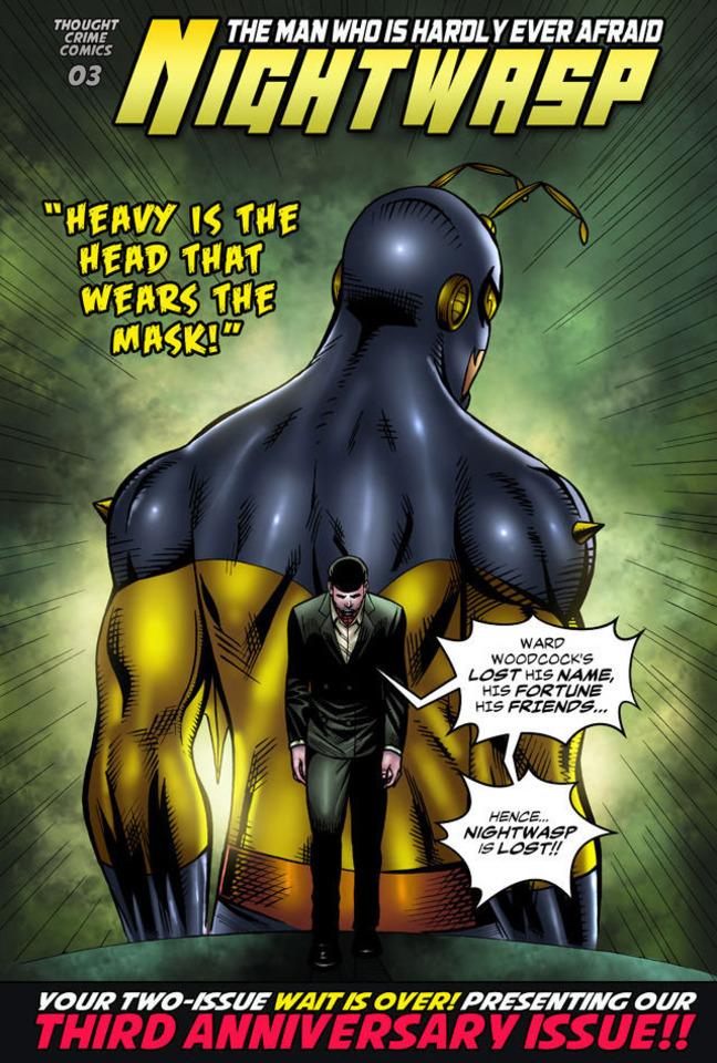 Nightwasp: The Man Who Is Hardly Ever Afraid #3