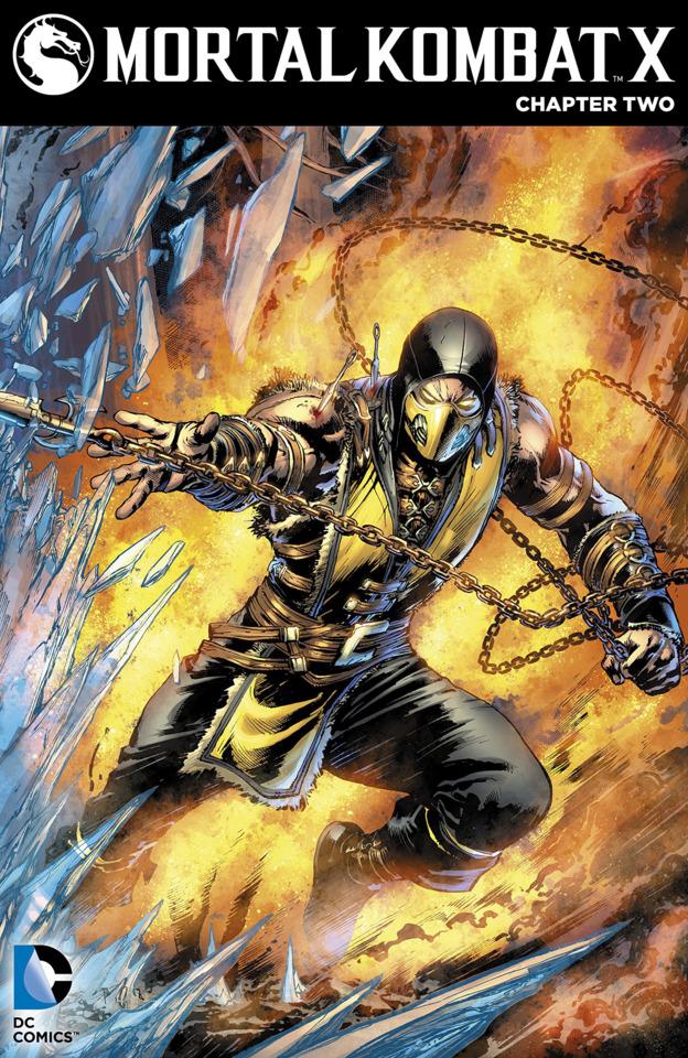 Mortal Kombat X #2 cover
