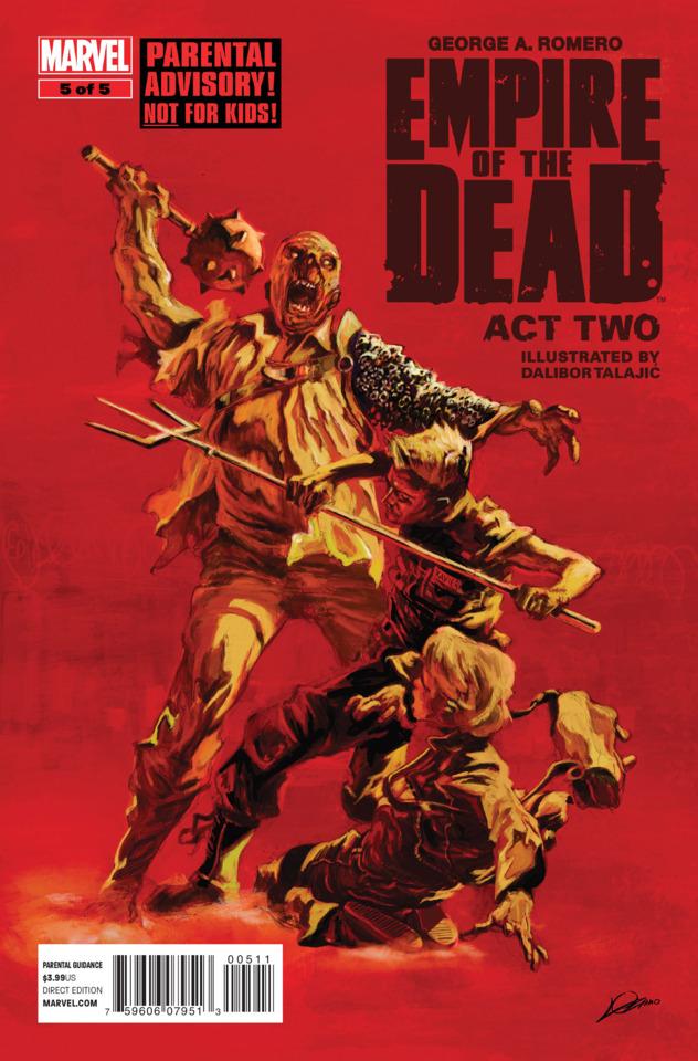 George Romero's Empire of the Dead: Act Two #5 cover
