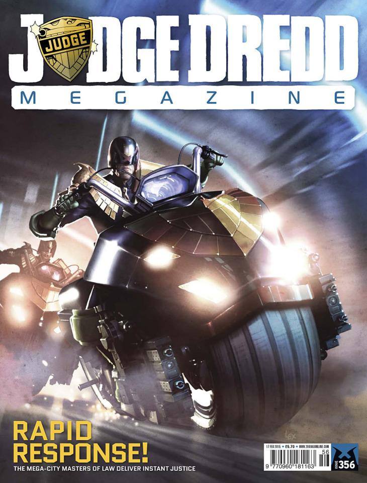 Judge Dredd Megazine 356