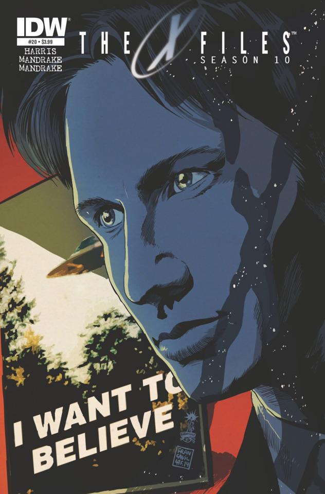 The X-Files: Season 10 #20 cover