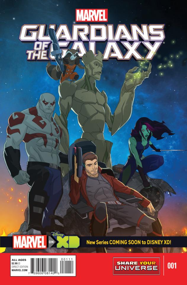 Marvel Universe Guardians of the Galaxy cover — © Marvel