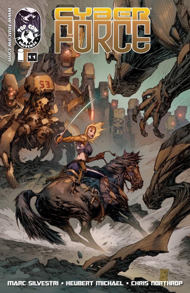 Cyber Force #11 cover