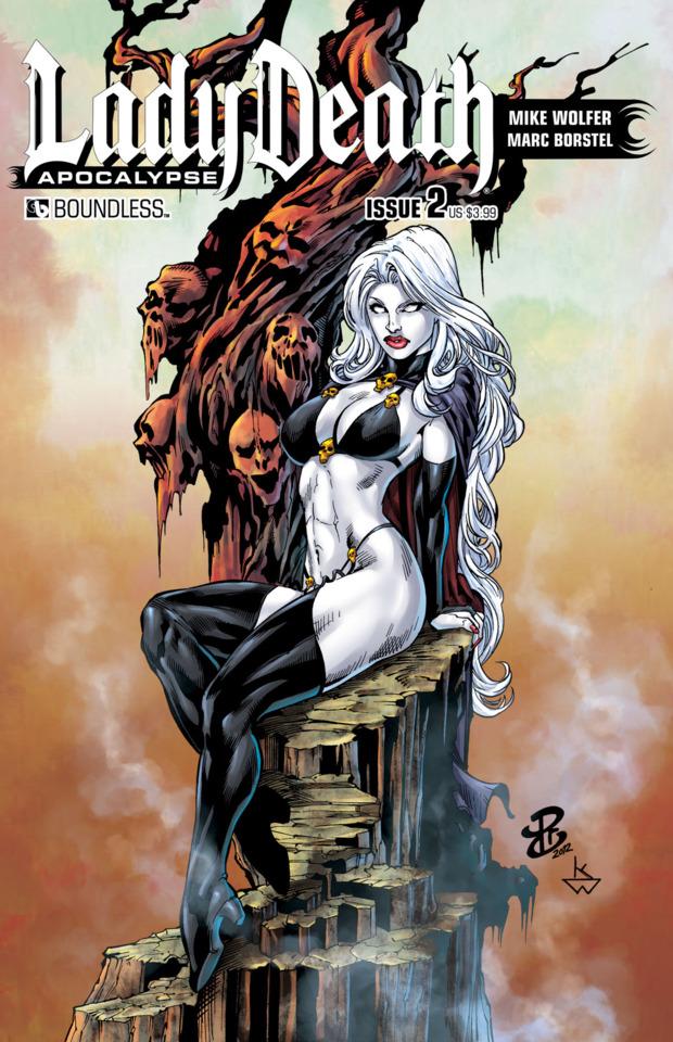 Lady Death: Apocalypse #2 cover