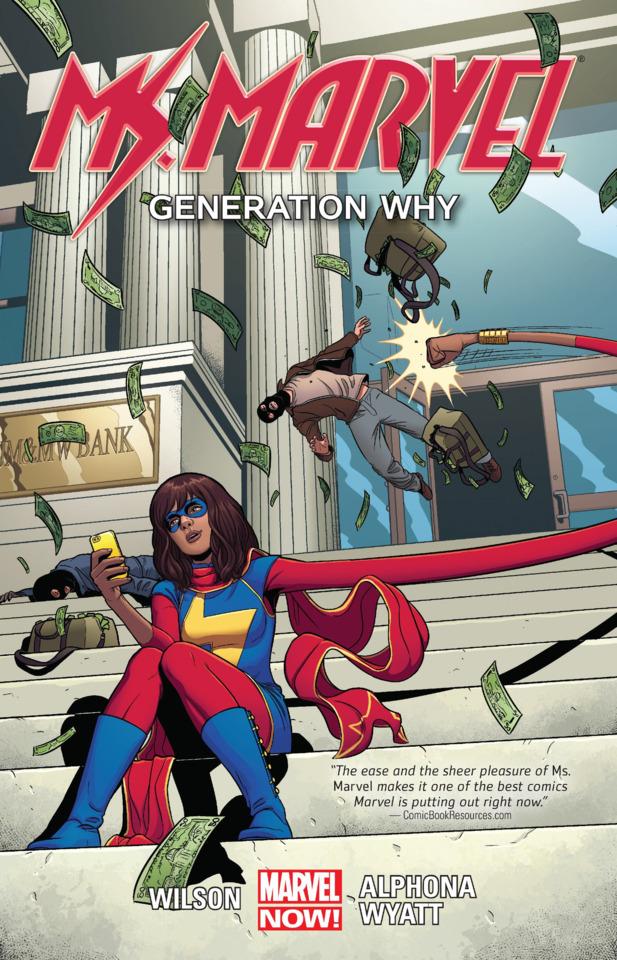 Ms. Marvel: Generation Why cover — © Marvel