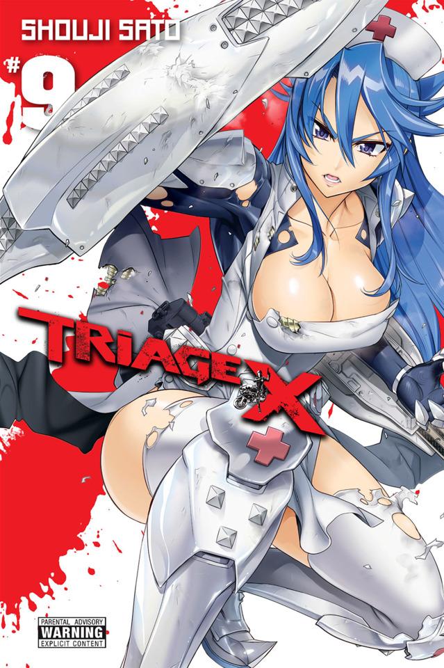 Triage X #9 cover