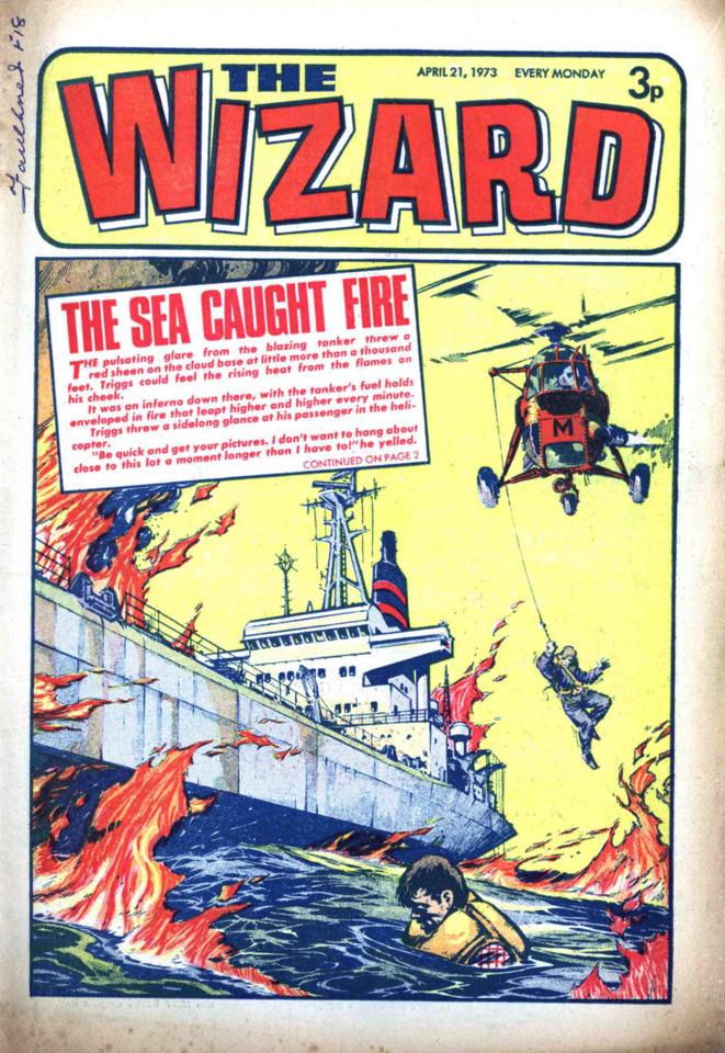 Wizard #167 cover