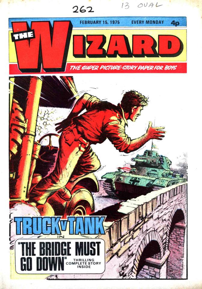 Wizard #262 cover