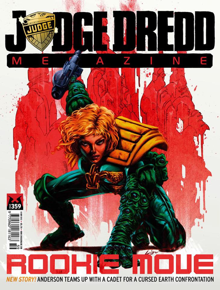 Judge Dredd Megazine #359 cover