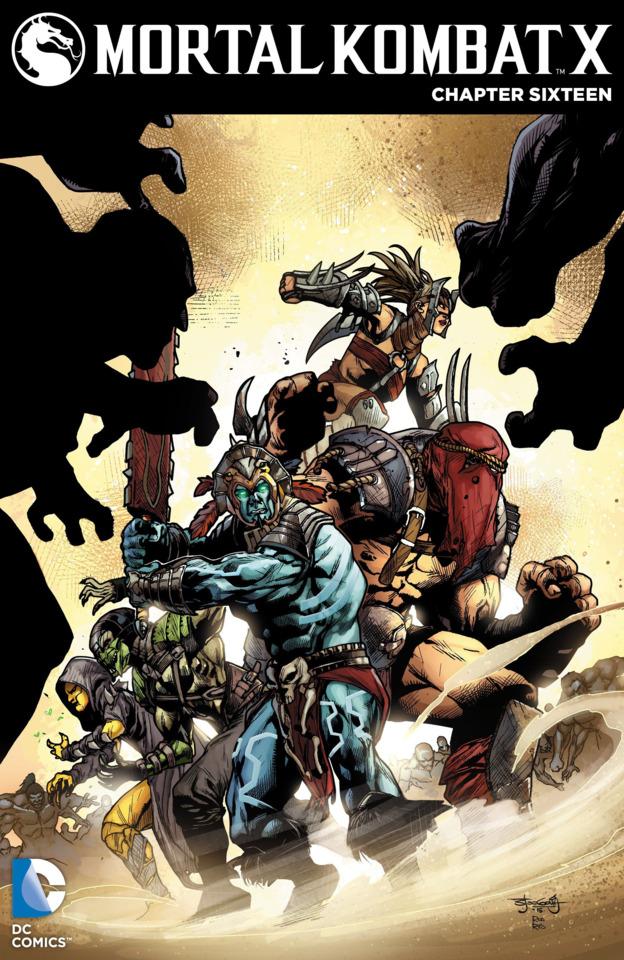 Mortal Kombat X #16 cover