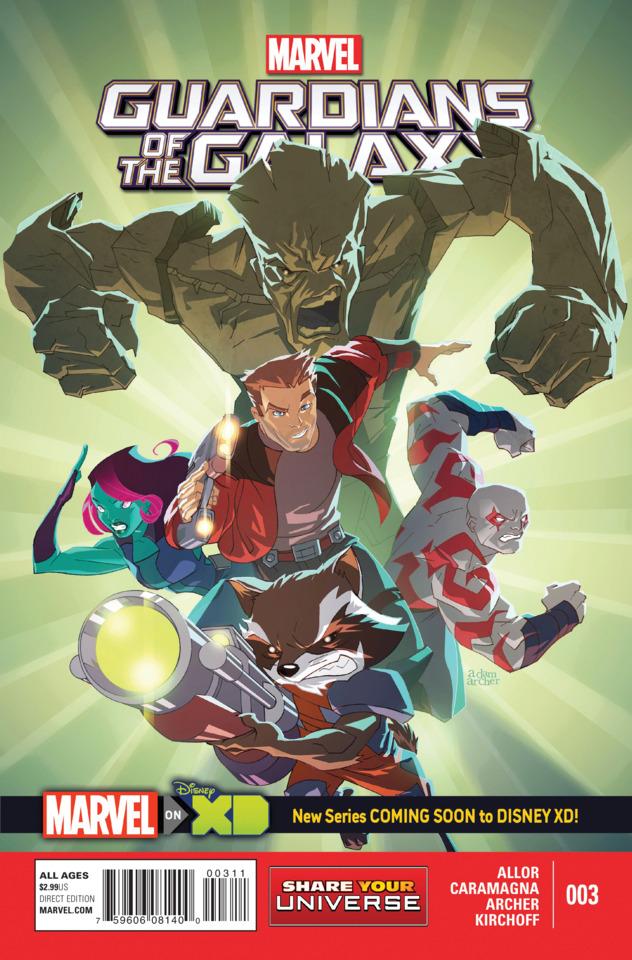 Marvel Universe Guardians of the Galaxy #3